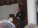 Jean-Pierre intervenant pour la 'Commission Communication'